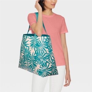 Tropical Teal Tote Bag